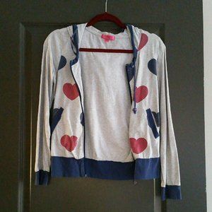 Heart patterned Hoodie